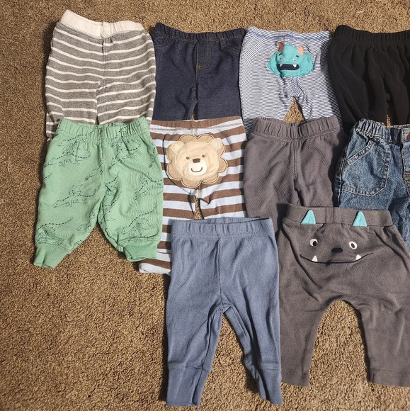 17 Pairs of Baby Boy's 3 Months Pants - Picture 12 of 16